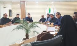 جلسه هماهنگی برگزاری مراسم اربعین و برپایی مواکب جزیره قشم برگزار شد