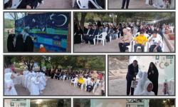 آیین استقبال از ماه مبارک رمضان در پارک بانوان قشم برگزار شد / روزه اولی‌های قشم تجلیل شدند