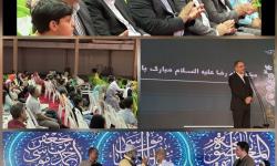 جشن میلاد امام رضا (ع) در سازمان منطقه آزاد قشم برگزار شد